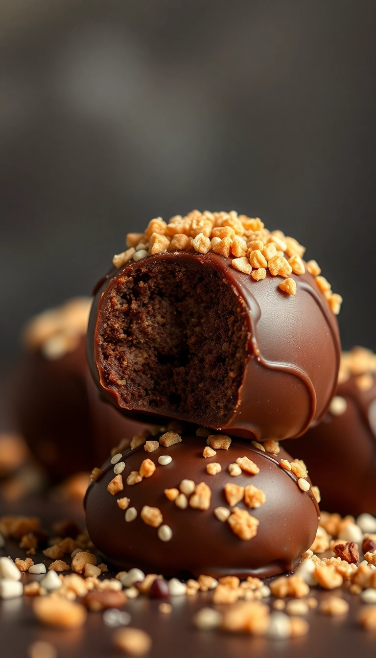 chocolate truffles